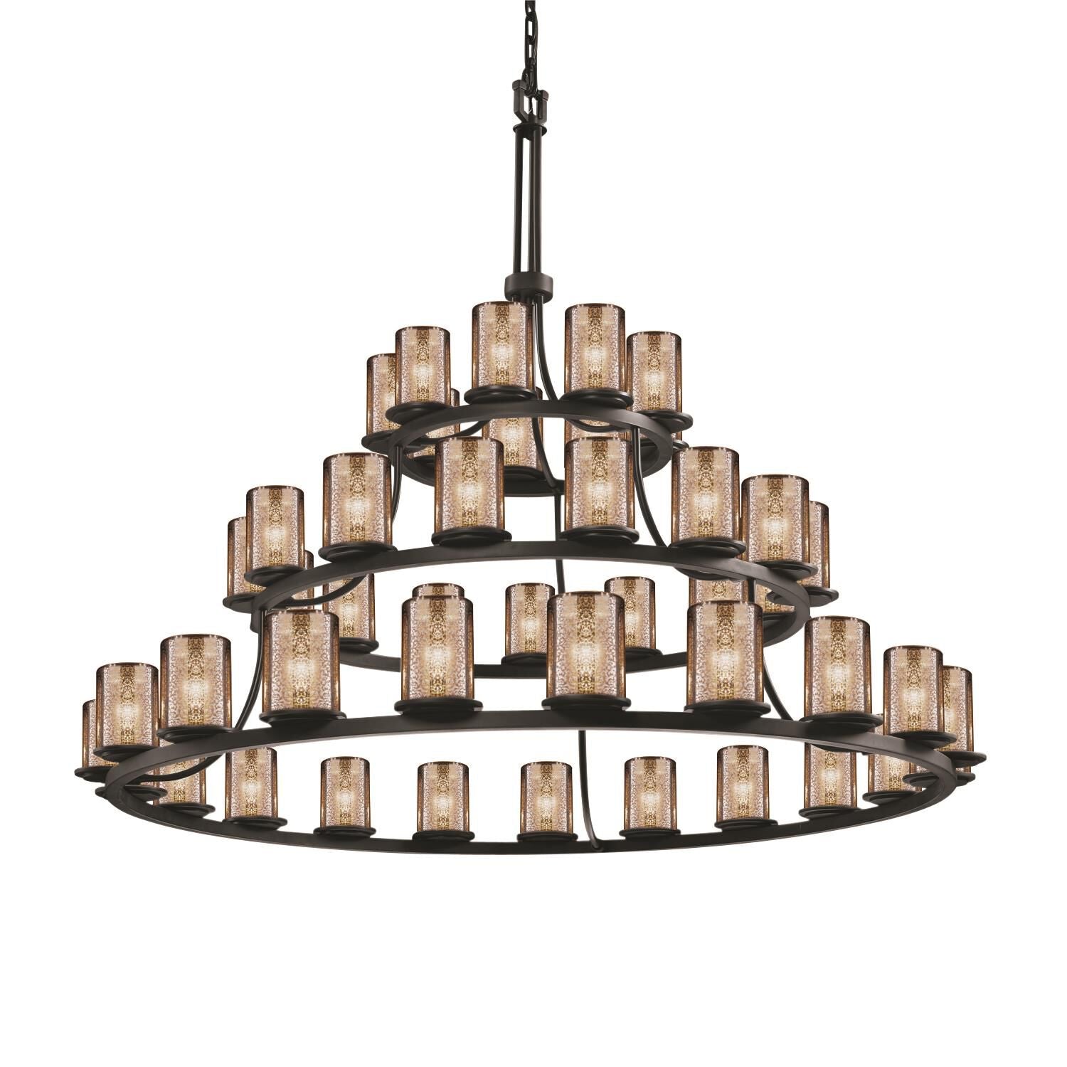 45-Light 60 in. Chandelier - Flora Crest for dining room view 2