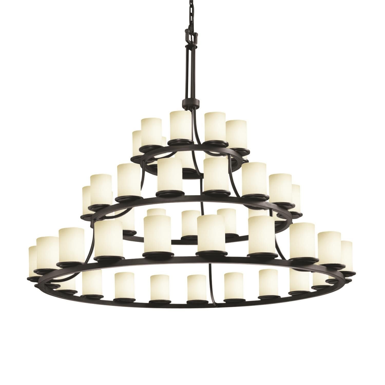 45-Light 60 in. LED Chandelier - Juno Bloom for dining room view 1