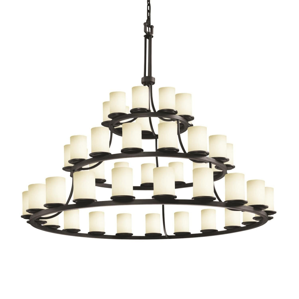 45-Light 60 in. Chandelier - Flora Crest for dining room view 7