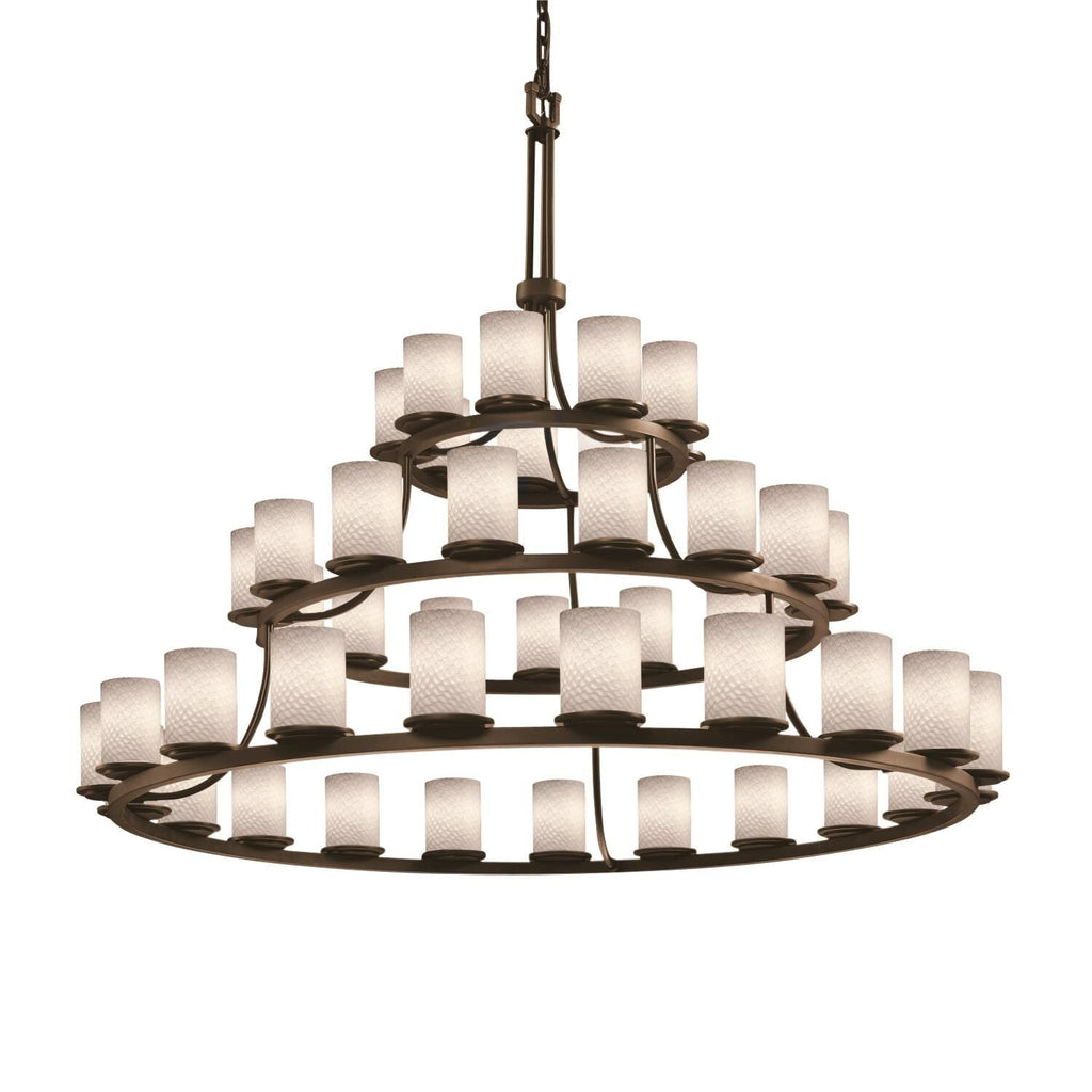 45-Light 60 in. Chandelier - Flora Crest for dining room view 6
