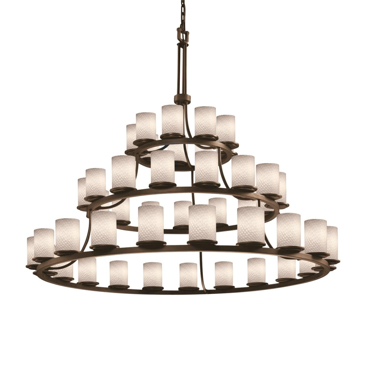 45-Light 60 in. Chandelier - Flora Crest for dining room view 6