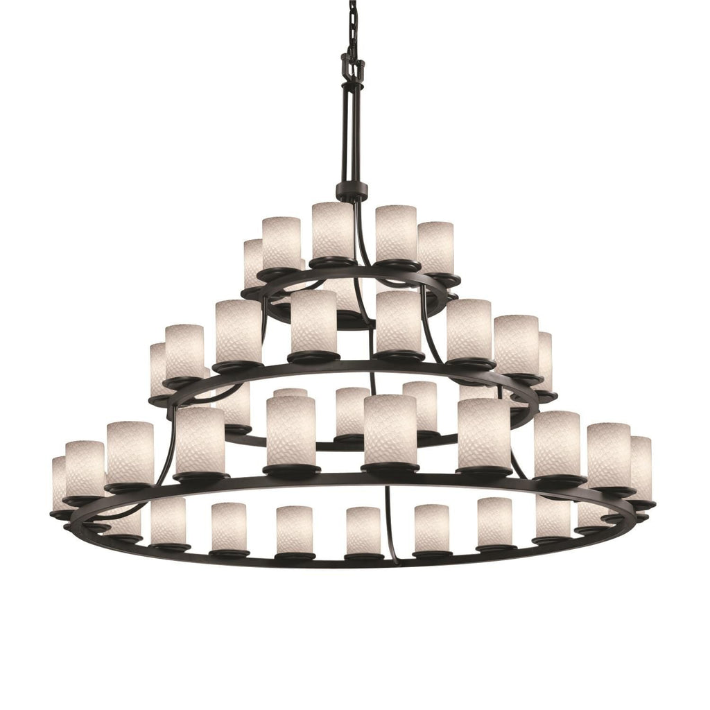45-Light 60 in. Chandelier - Flora Crest for dining room view 5