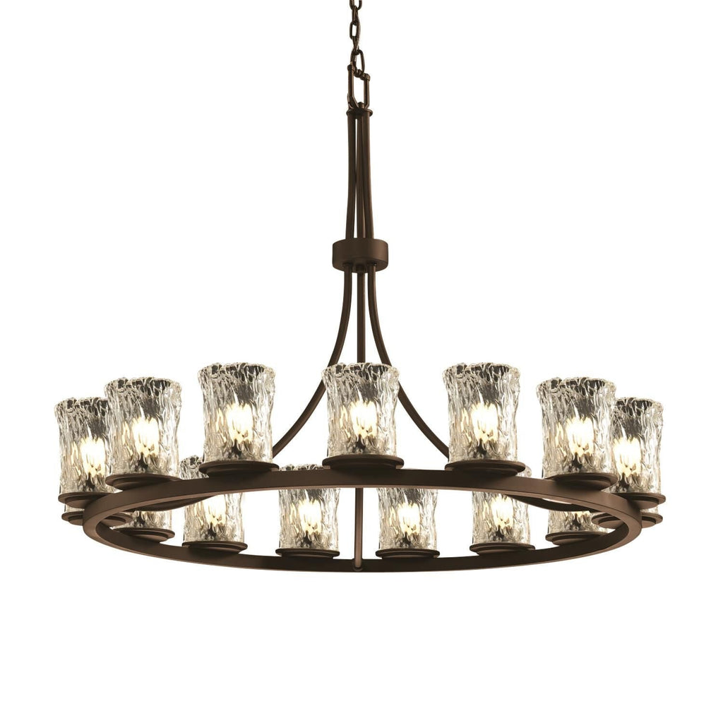 Round chandelier - Vela Crest for dining room view 1