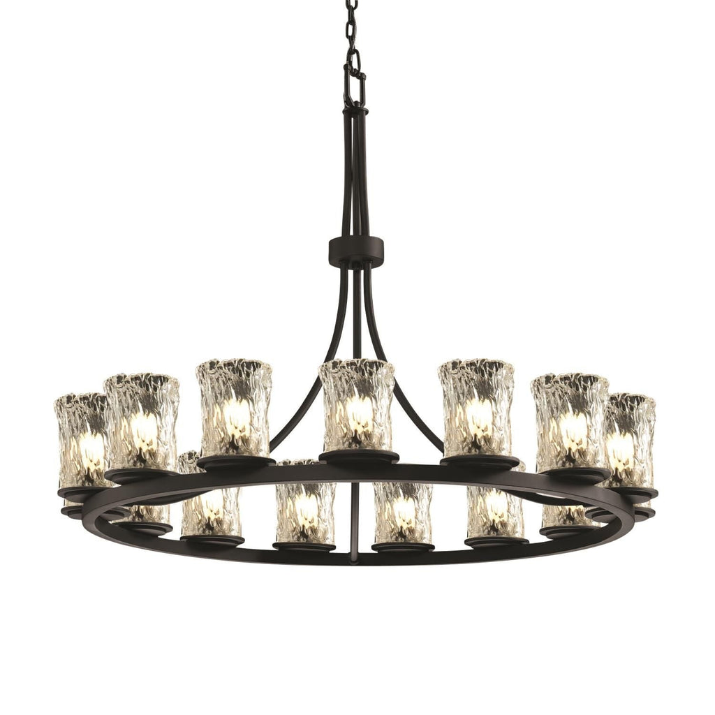 Round chandelier - Vela Crest for dining room view 2