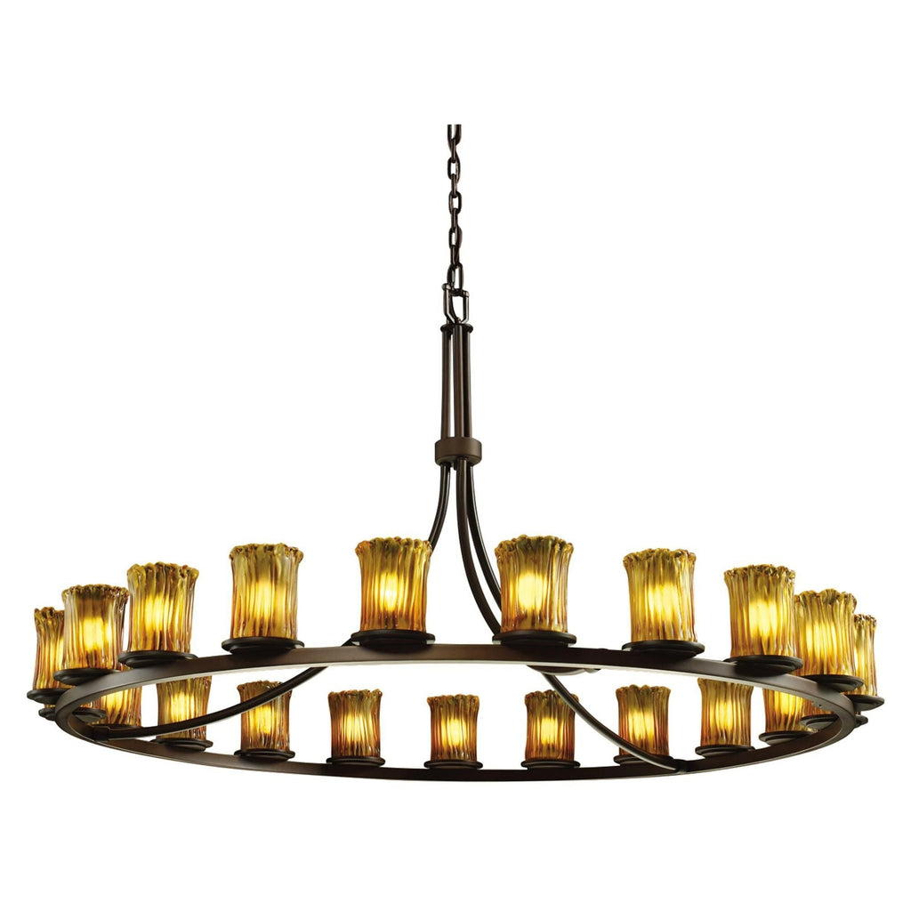 Round chandelier - Ansel Crest for dining room view 1