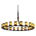 Round chandelier - Ansel Crest for dining room view 1