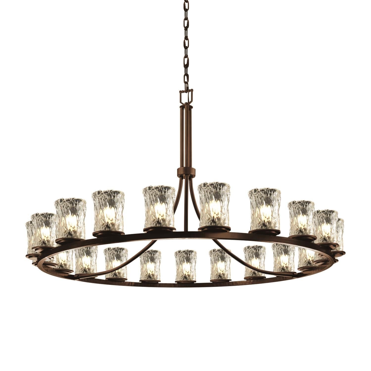 Round chandelier - Ansel Crest for dining room view 3