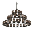 Candle chandelier - Dahlia Crest for dining room view 1