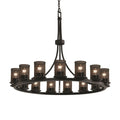 Candle chandelier - Selene Bloom for dining room view 1