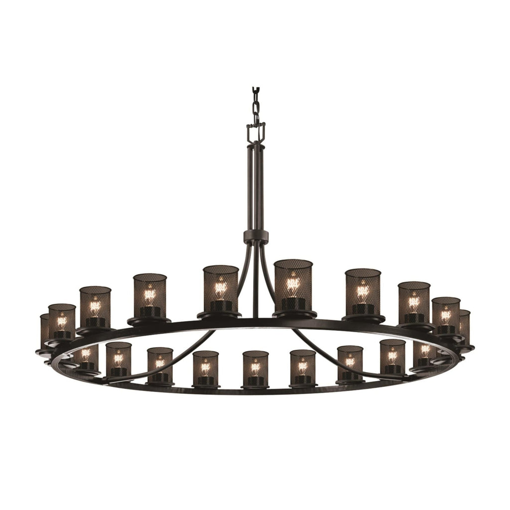 Candle chandelier - Lazuli Crest for dining room view 1
