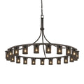 Candle chandelier - Riven Crest for dining room view 1