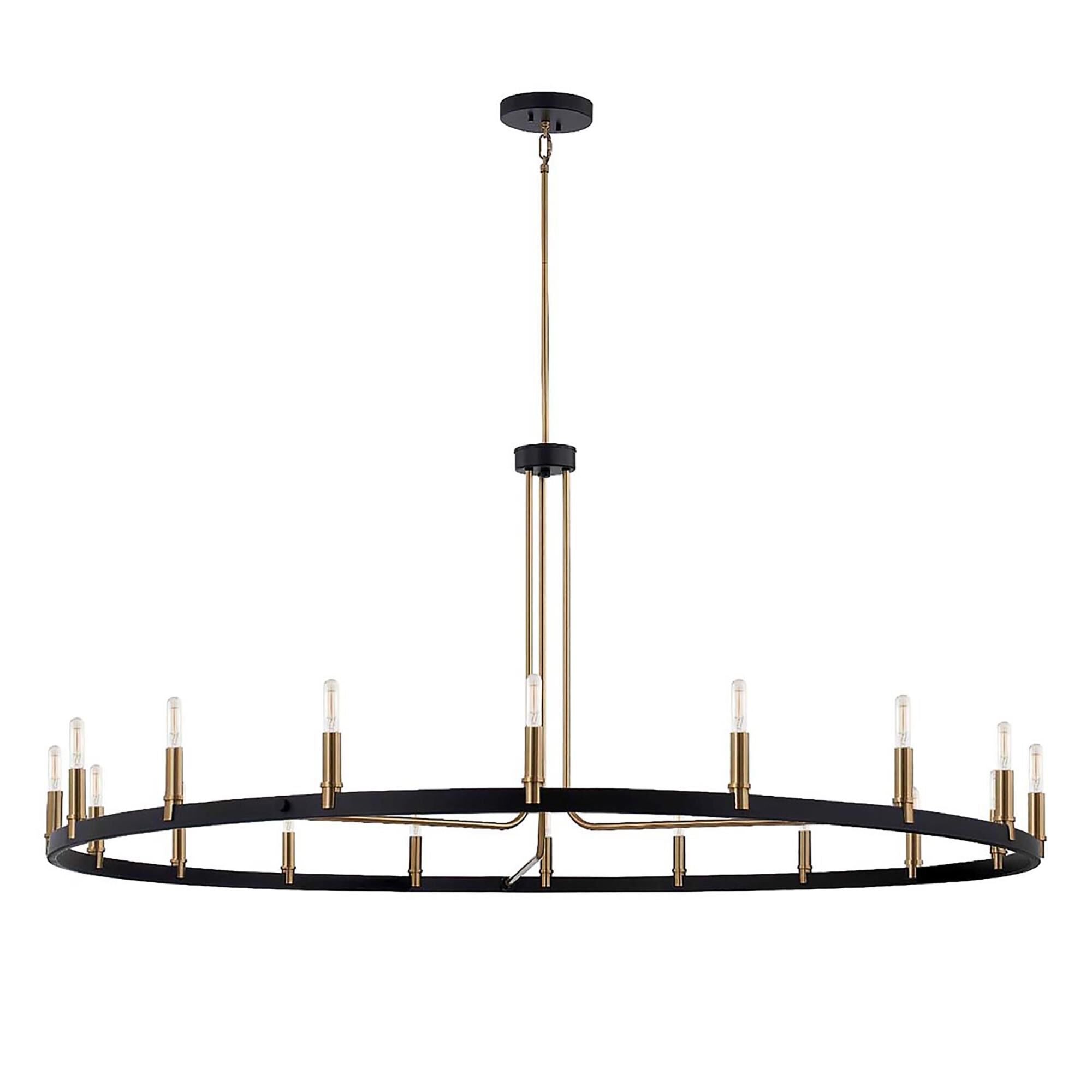 Candle chandelier - Maren Vale for dining room view 2