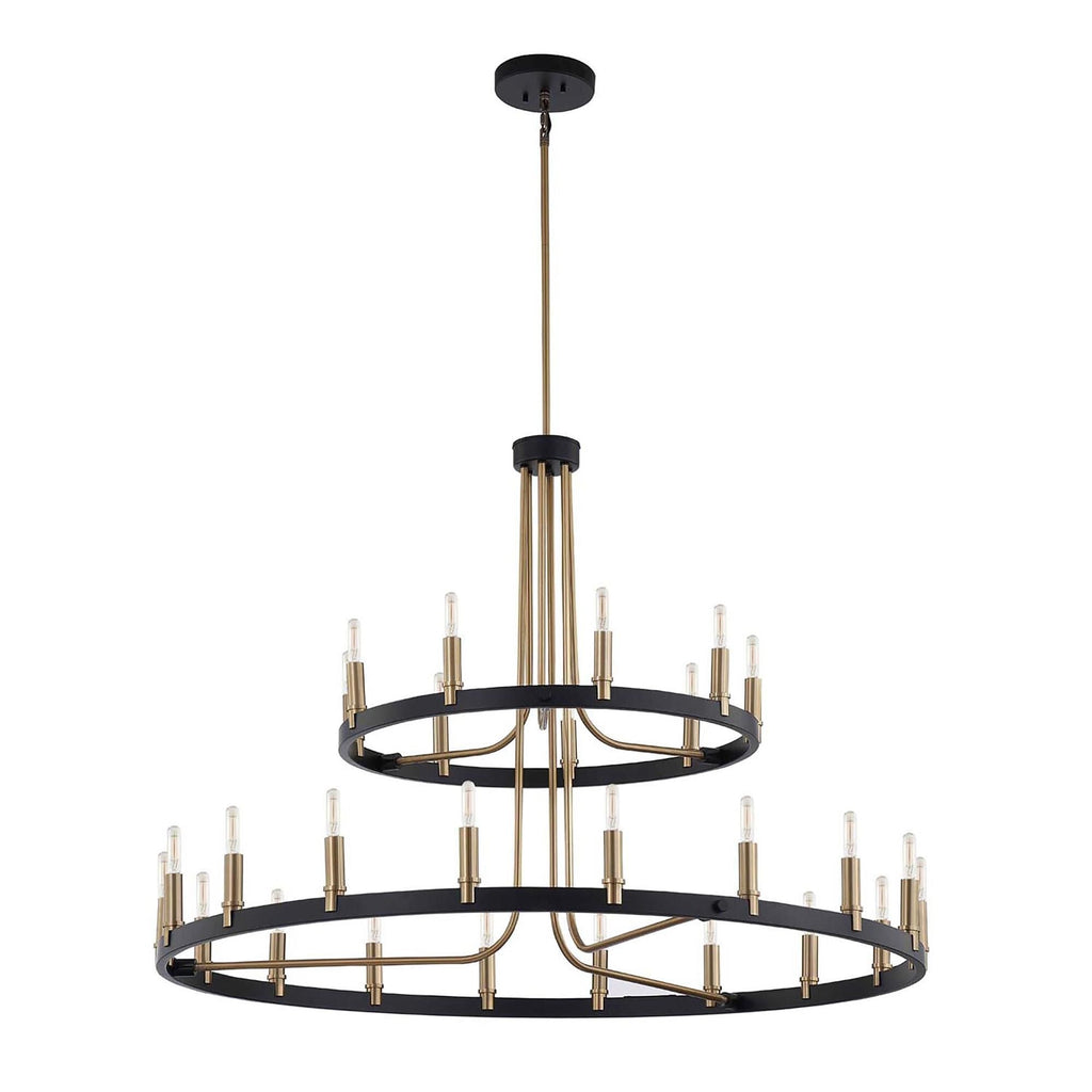 Candle chandelier - Junia Vale for dining room view 2