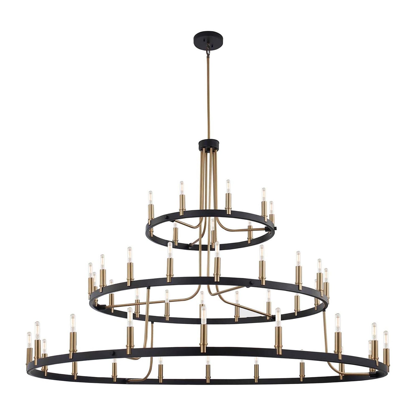 Candle chandelier - Rumi Vale for dining room view 1
