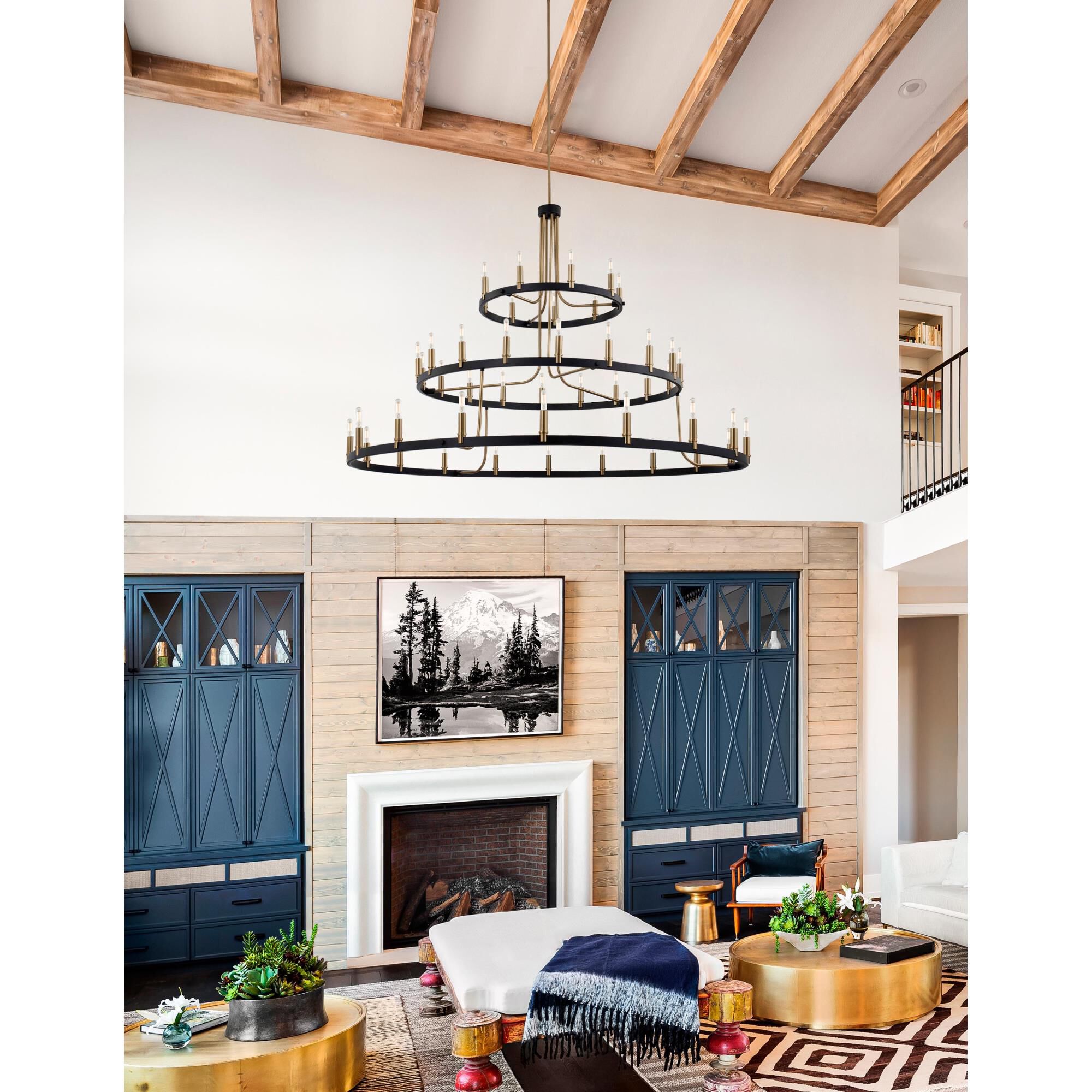 Candle chandelier - Rumi Vale for dining room view 4