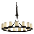Round chandelier - Orion Crest for dining room view 1