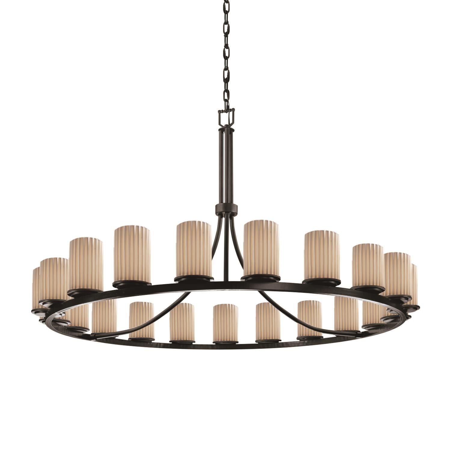 Round chandelier - Nysa Vale for dining room view 3