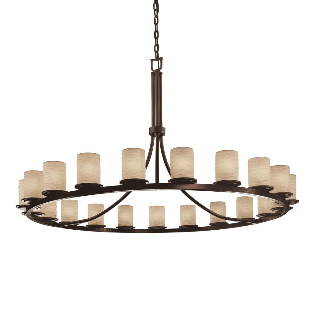 Round chandelier - Nysa Vale for dining room view 2