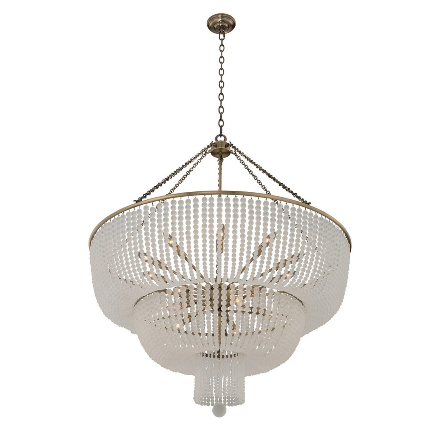 Candle chandelier - Linnea Vale for dining room view 1