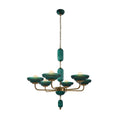 6-Light 40 in. Chandelier - Viana Vale for dining room view 1