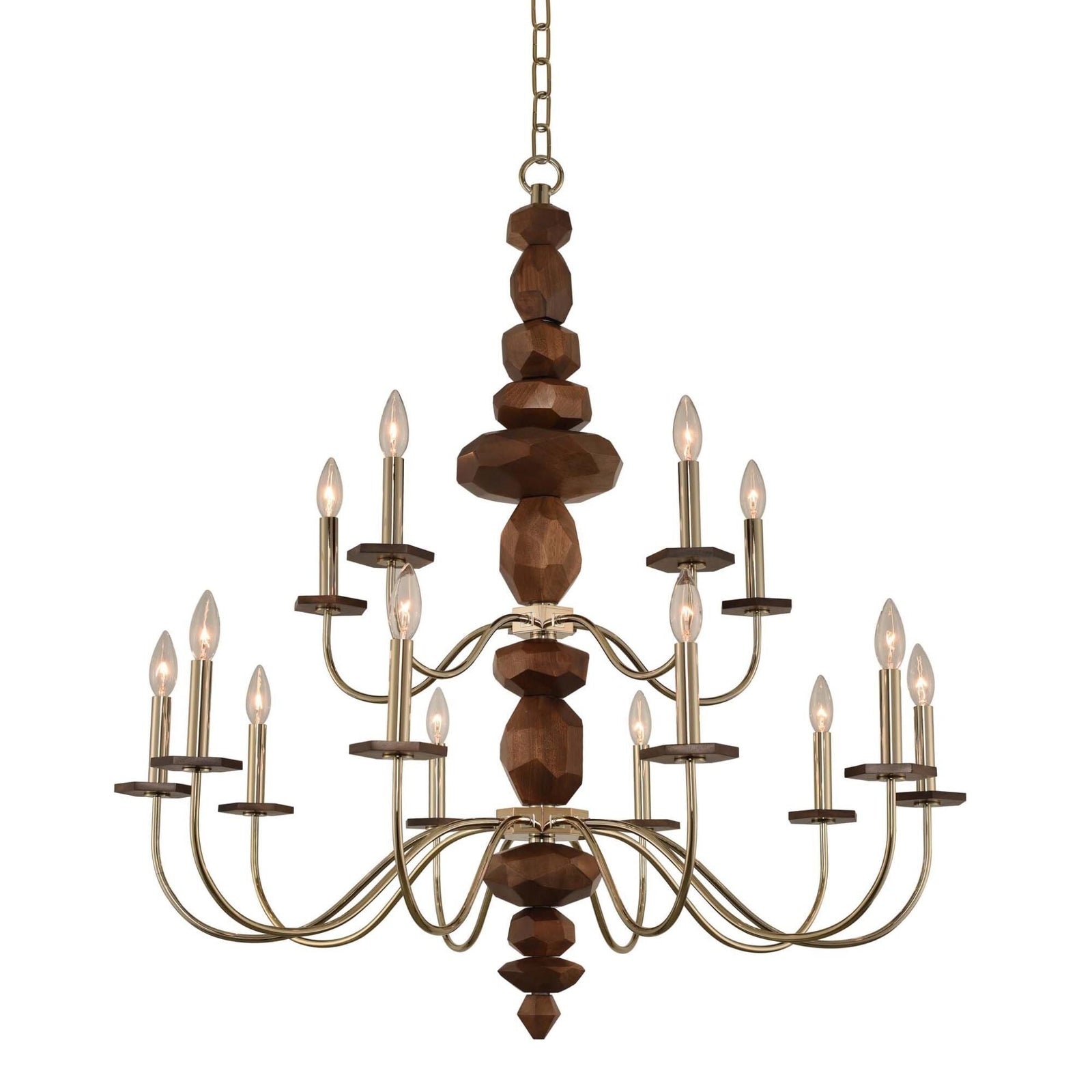 Candle chandelier - Lyra Vale for dining room view 1