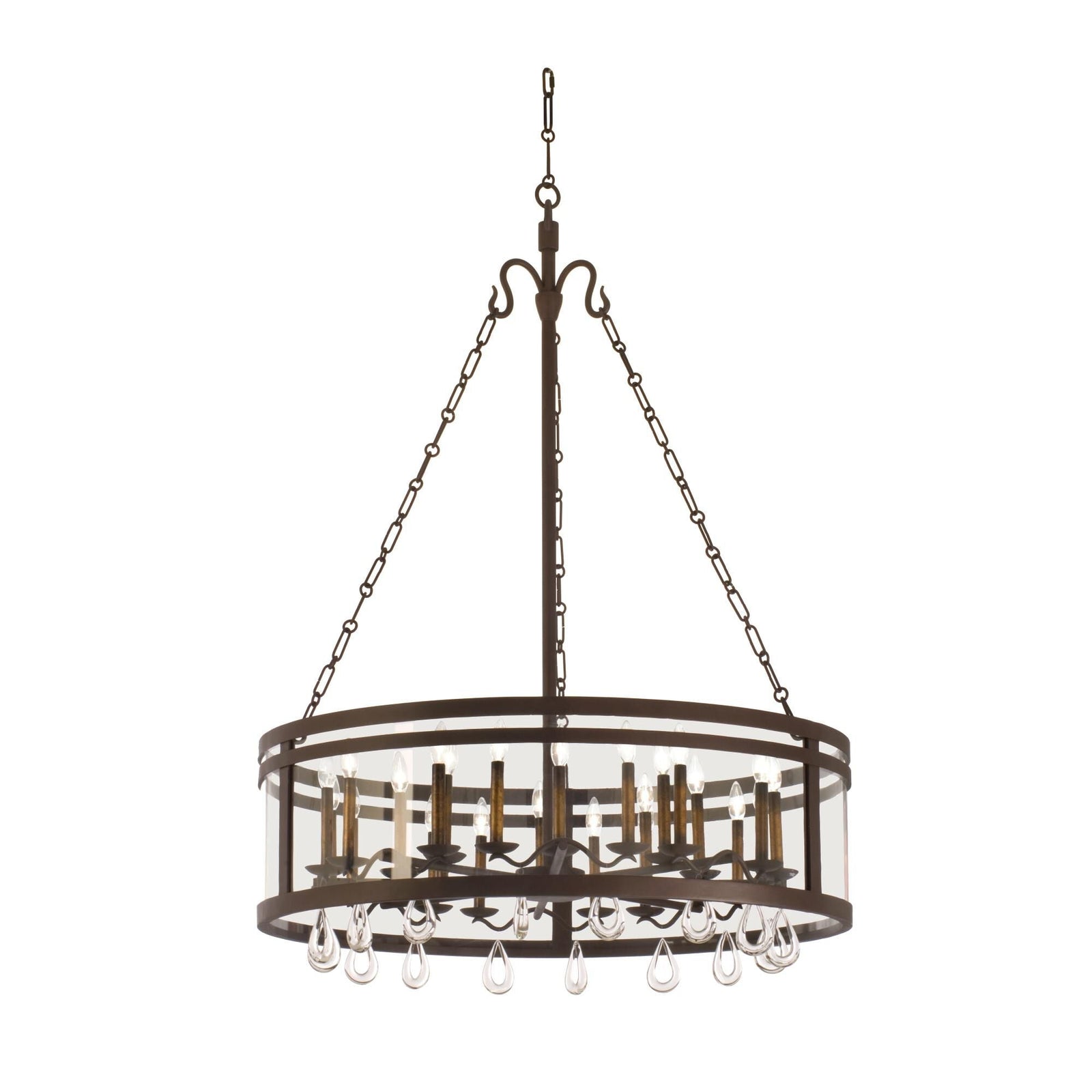 Candle chandelier - Aria Crest for dining room view 1