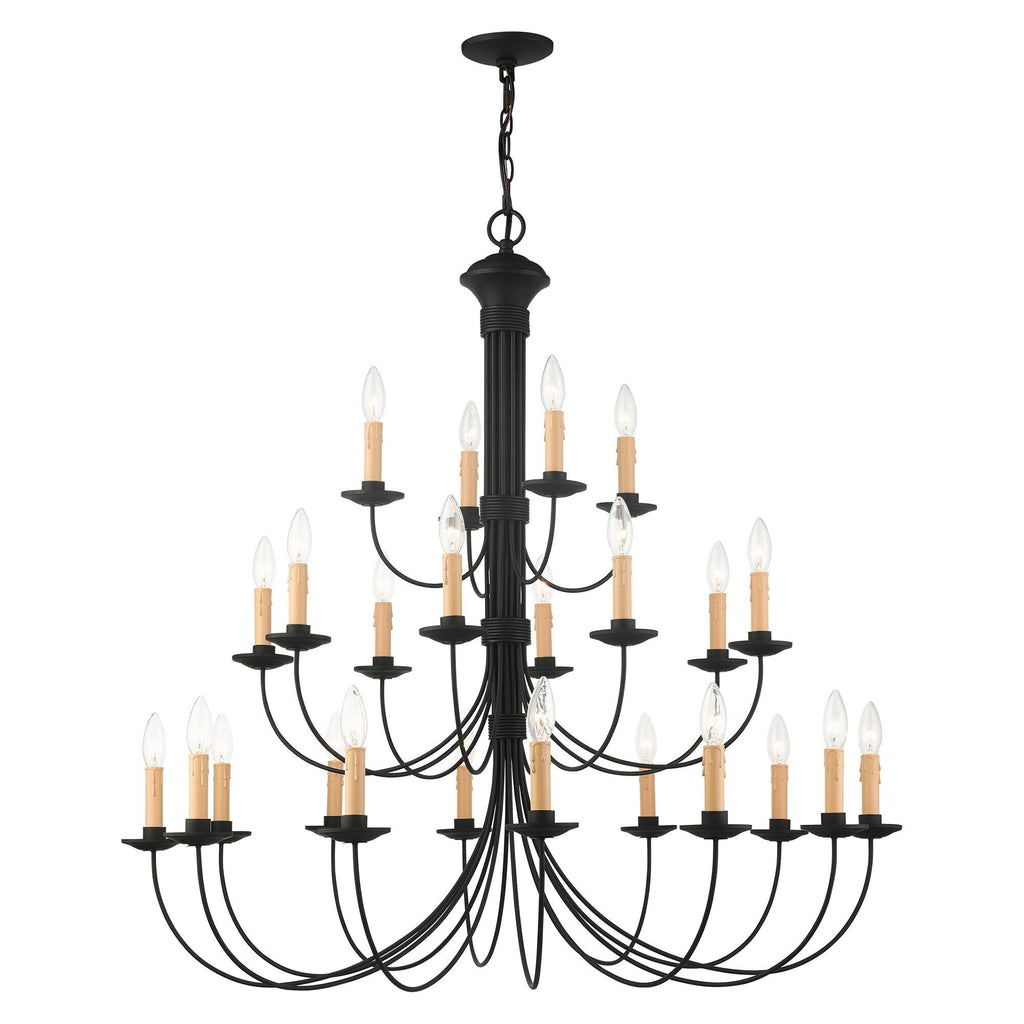 Candle chandelier - Halo Vale for dining room view 2