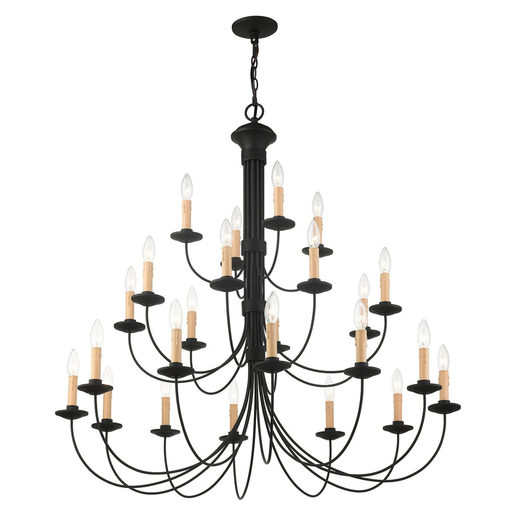 Candle chandelier - Halo Vale for dining room view 5