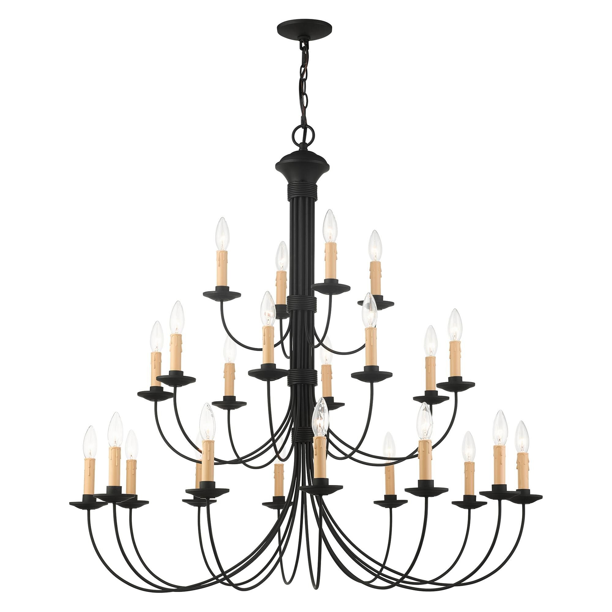 Candle chandelier - Halo Vale for dining room view 6