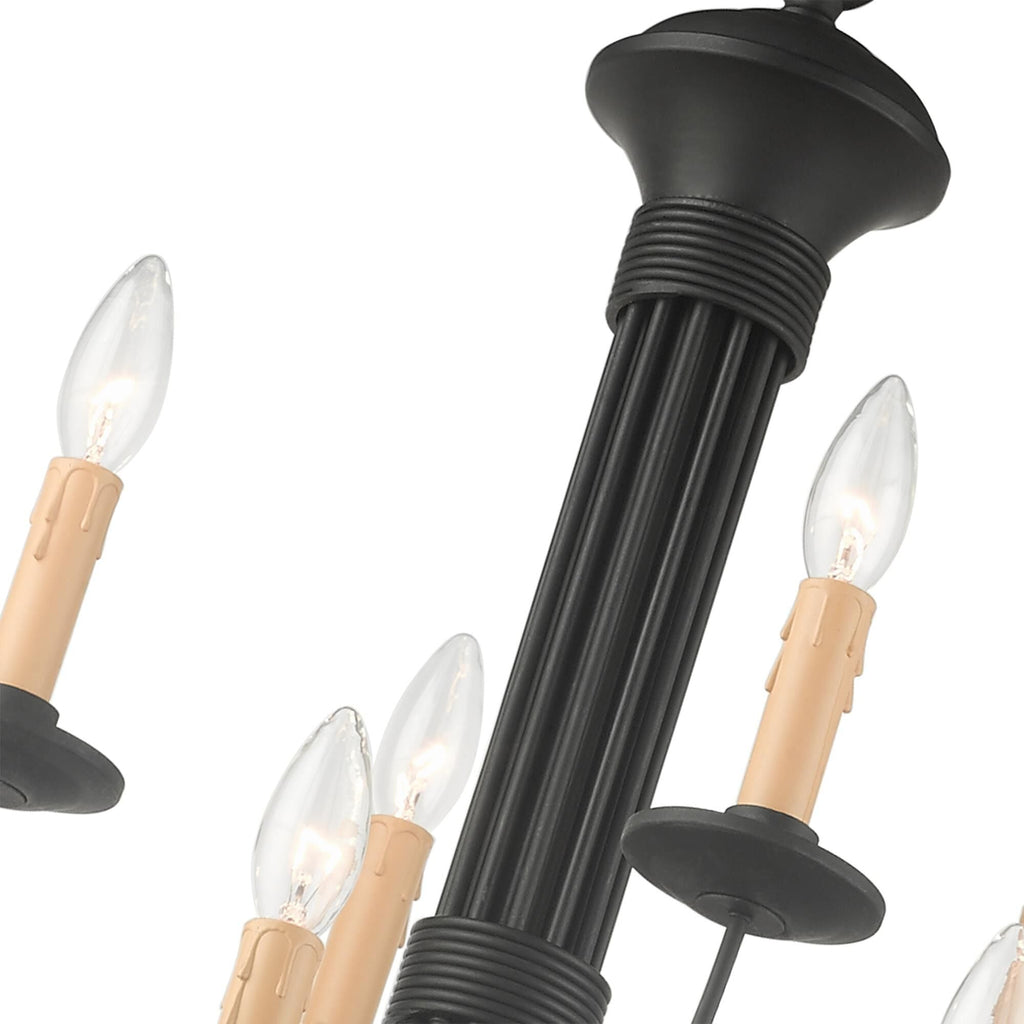 Candle chandelier - Halo Vale for dining room view 7