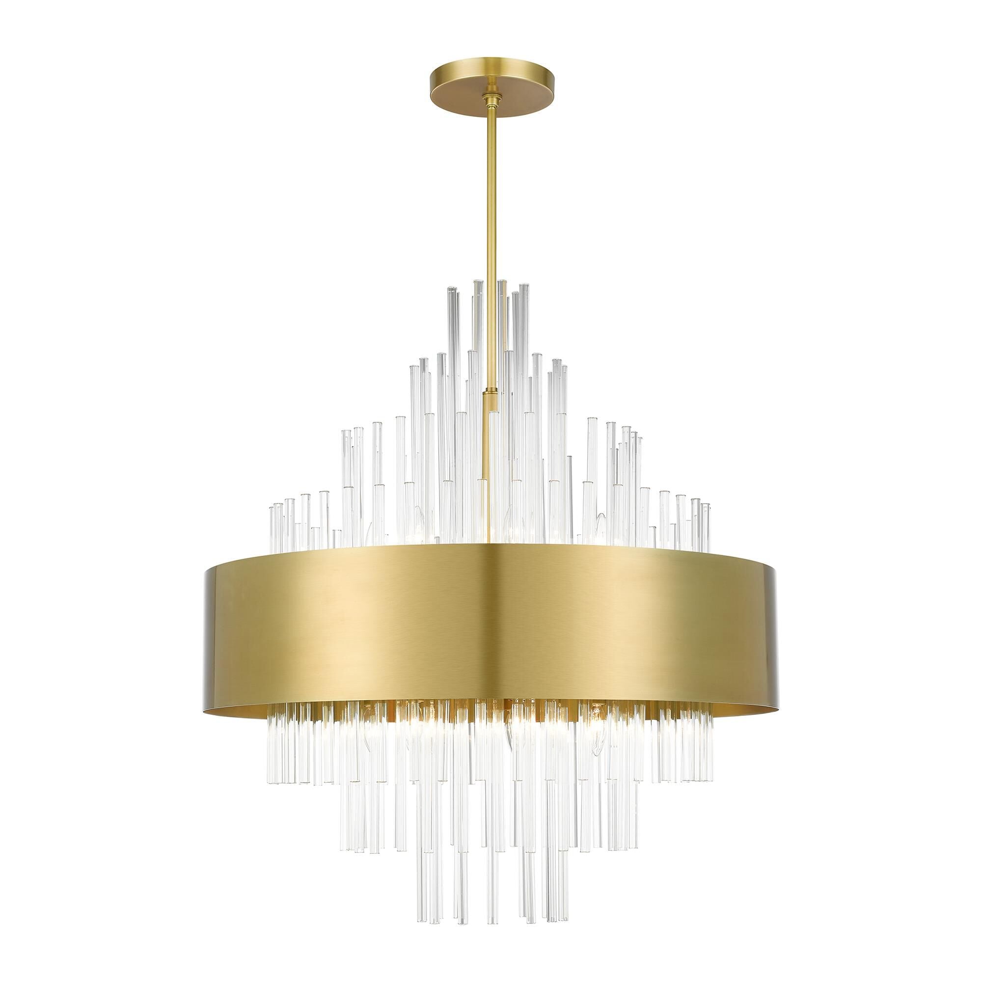 Candle chandelier - Noor Arc for dining room view 18