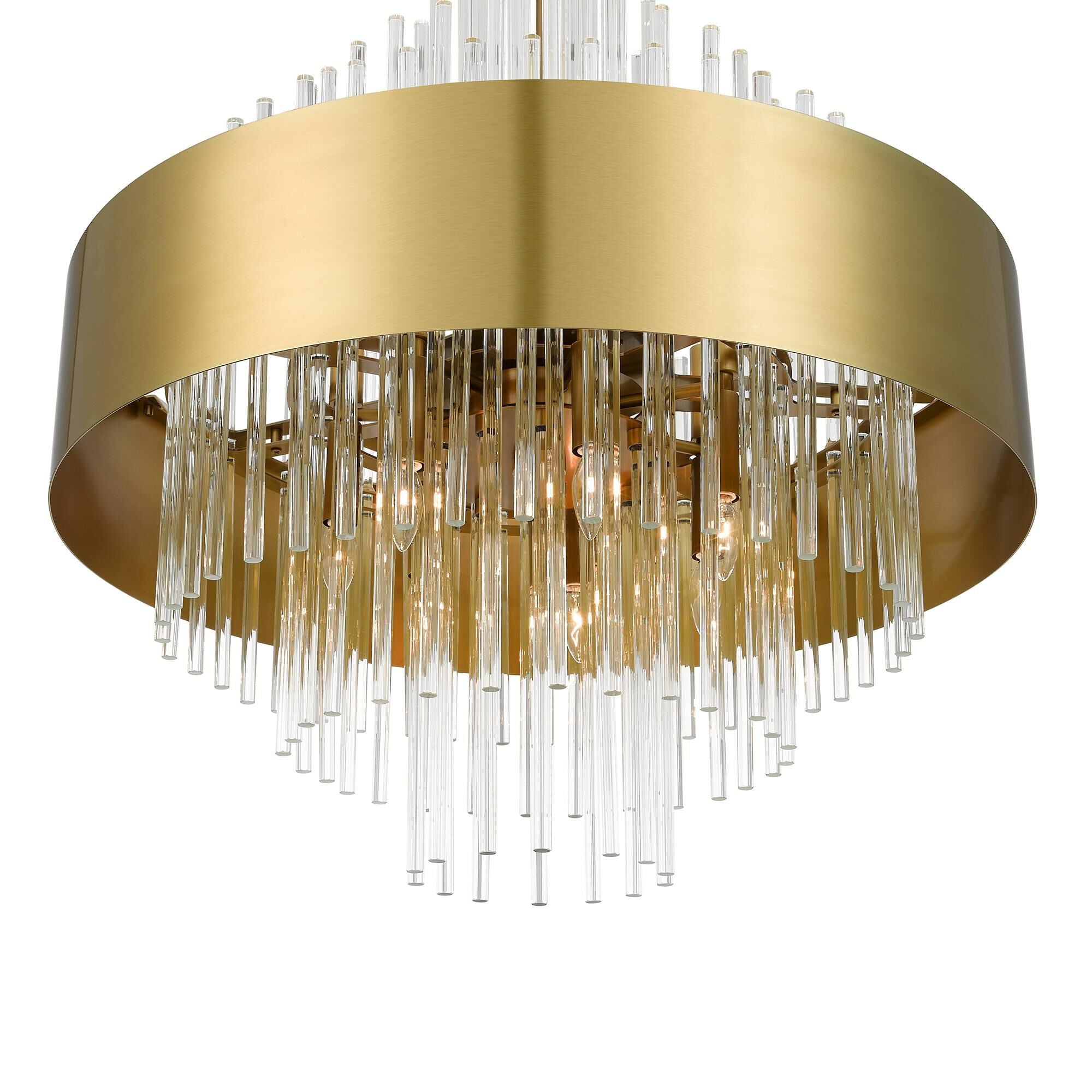 Candle chandelier - Noor Arc for dining room view 21