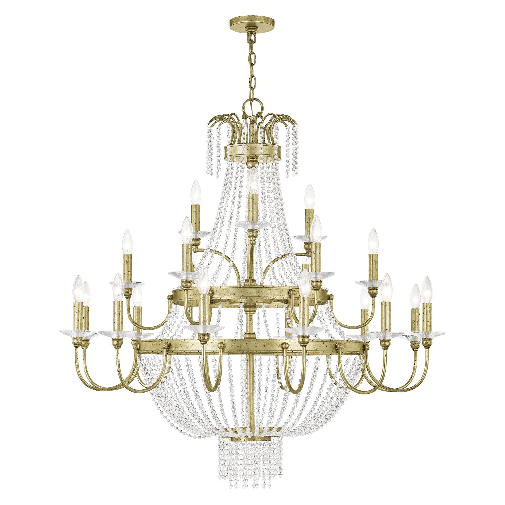 Candle chandelier - Bexley Arc for dining room view 11
