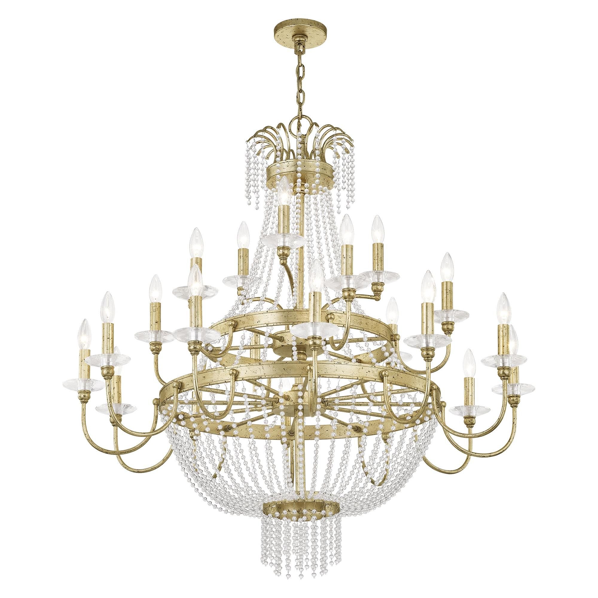 Candle chandelier - Bexley Arc for dining room view 15