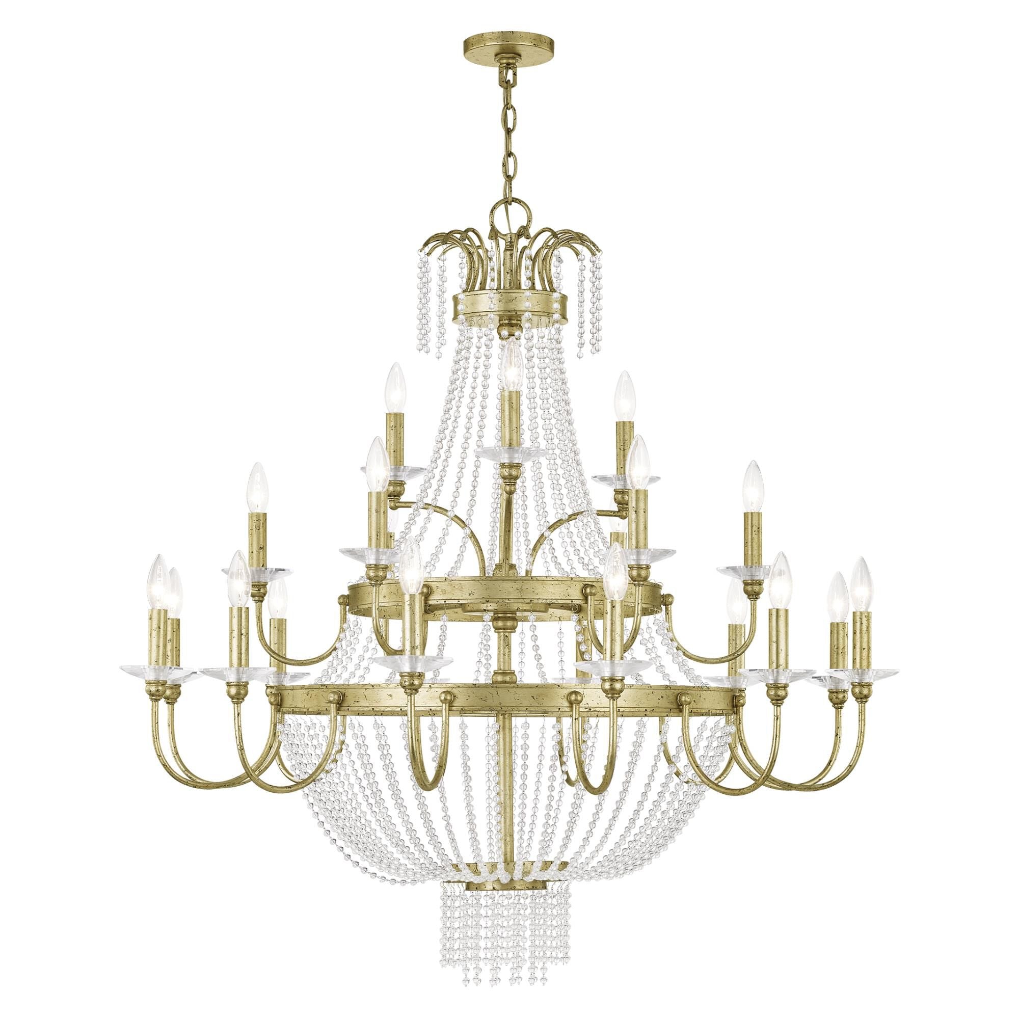 Candle chandelier - Bexley Arc for dining room view 16