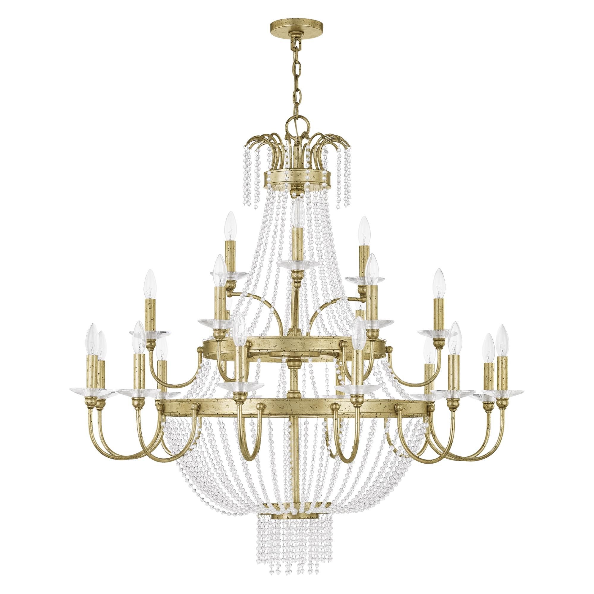 Candle chandelier - Bexley Arc for dining room view 17