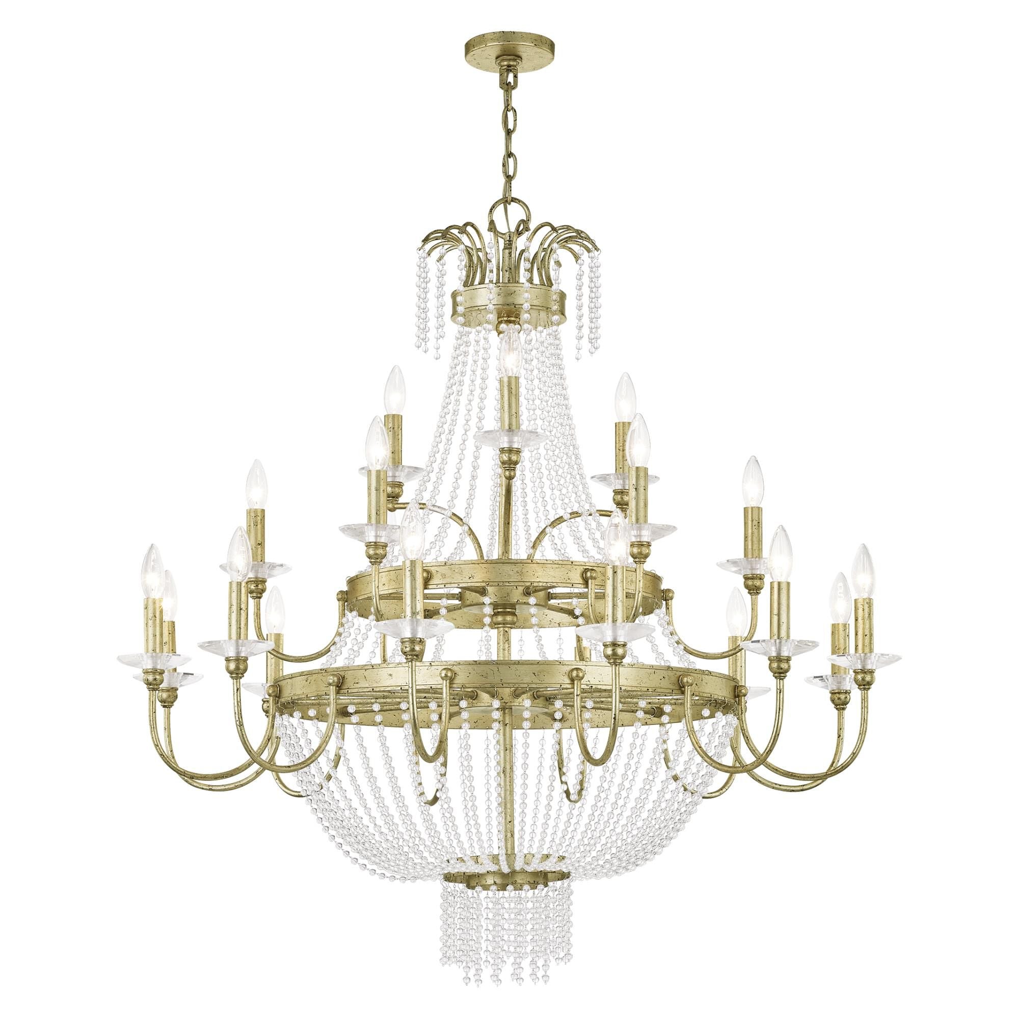 Candle chandelier - Bexley Arc for dining room view 18