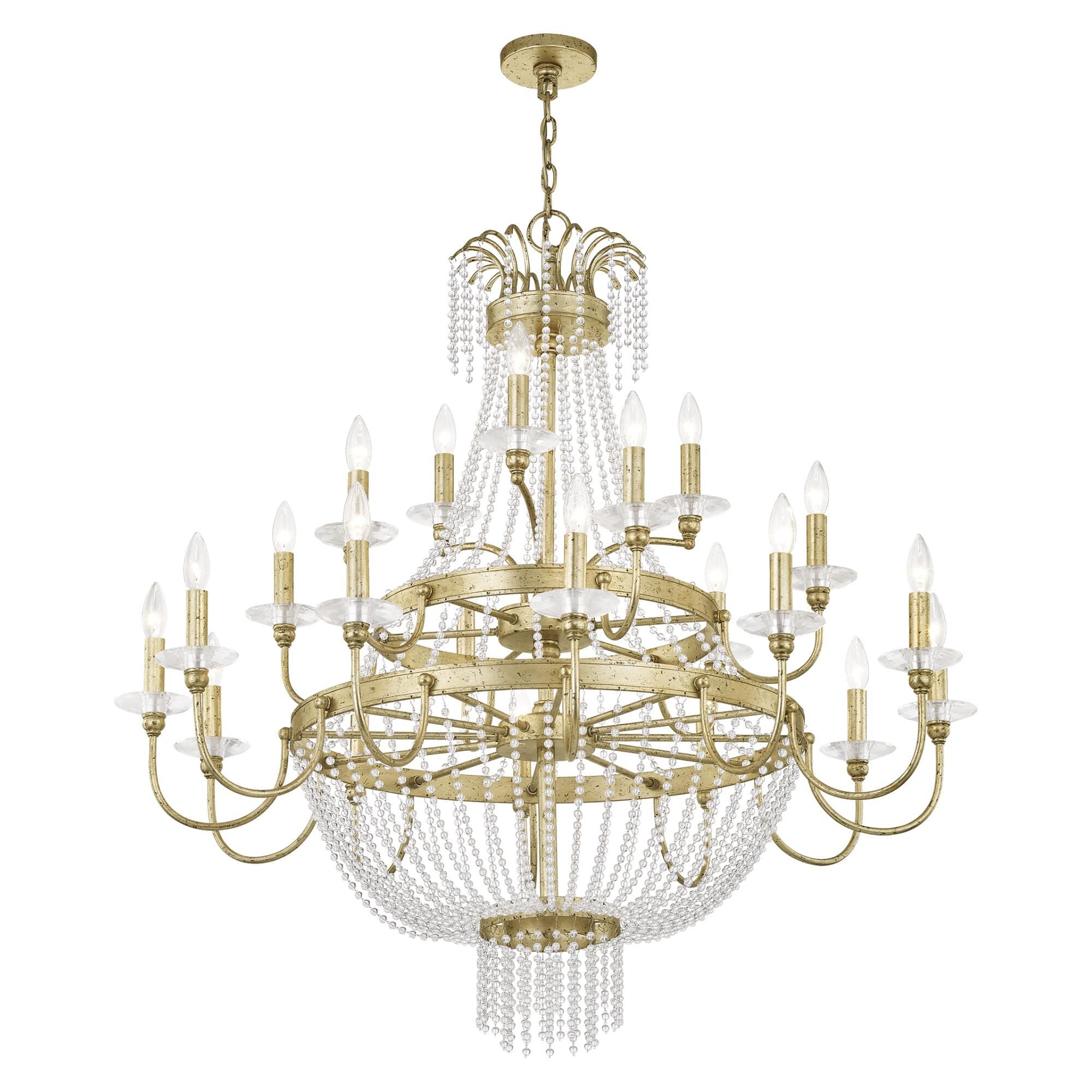 Candle chandelier - Bexley Arc for dining room view 20