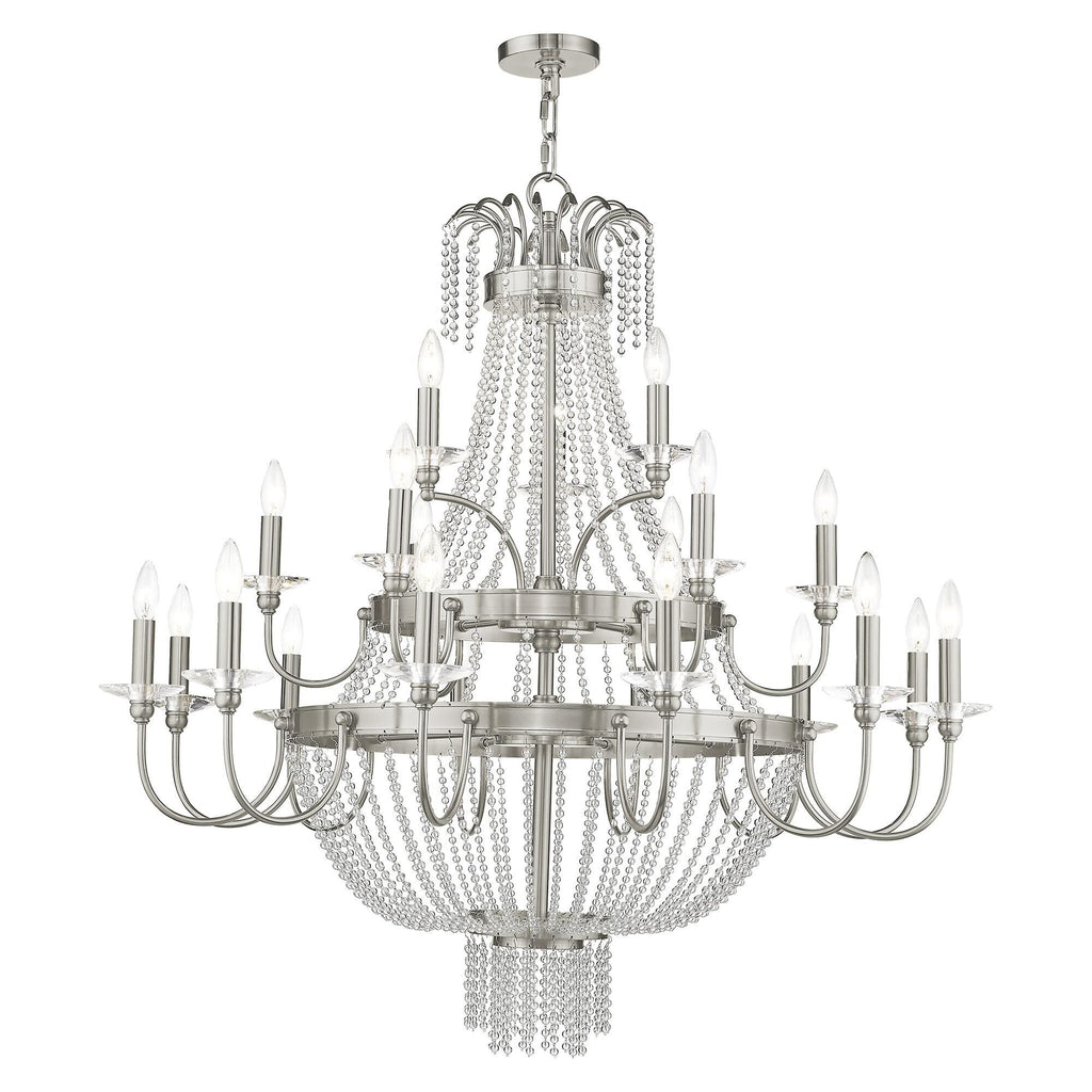 Candle chandelier - Bexley Arc for dining room view 3