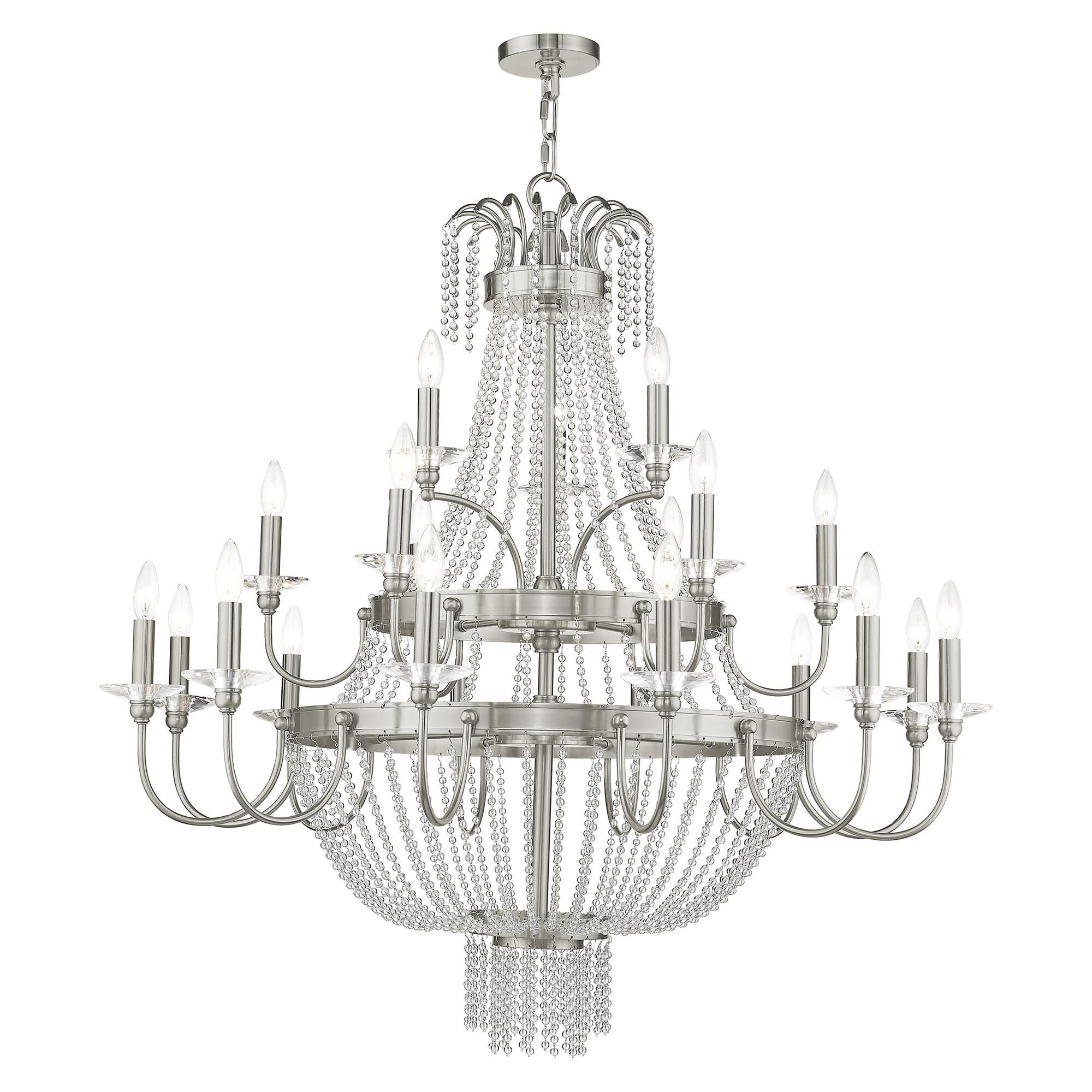 Candle chandelier - Bexley Arc for dining room view 3