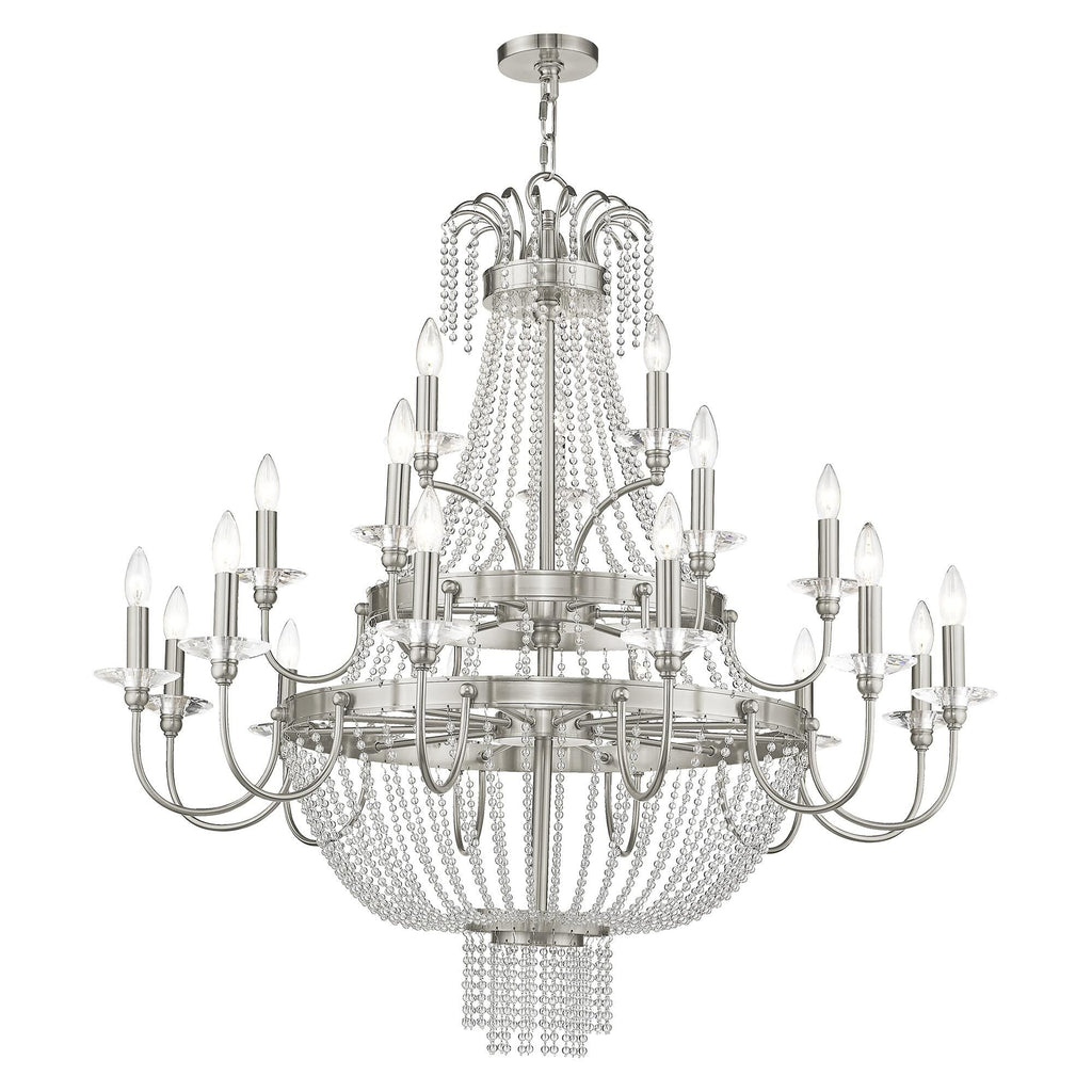 Candle chandelier - Bexley Arc for dining room view 5