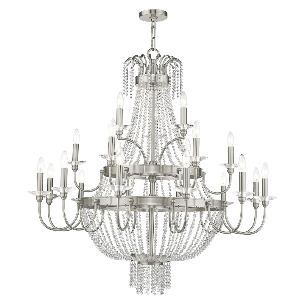 Candle chandelier - Bexley Arc for dining room view 7