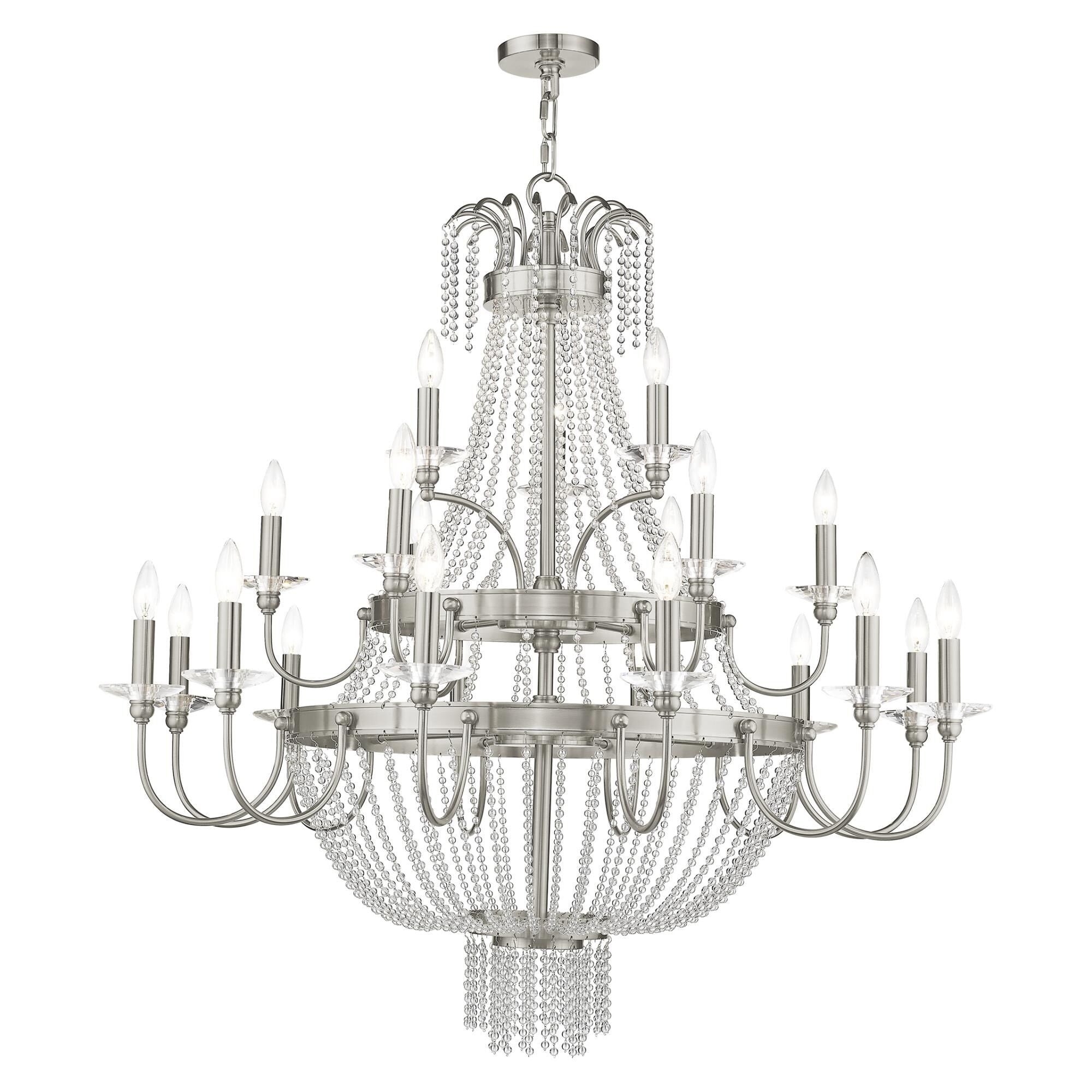 Candle chandelier - Bexley Arc for dining room view 7