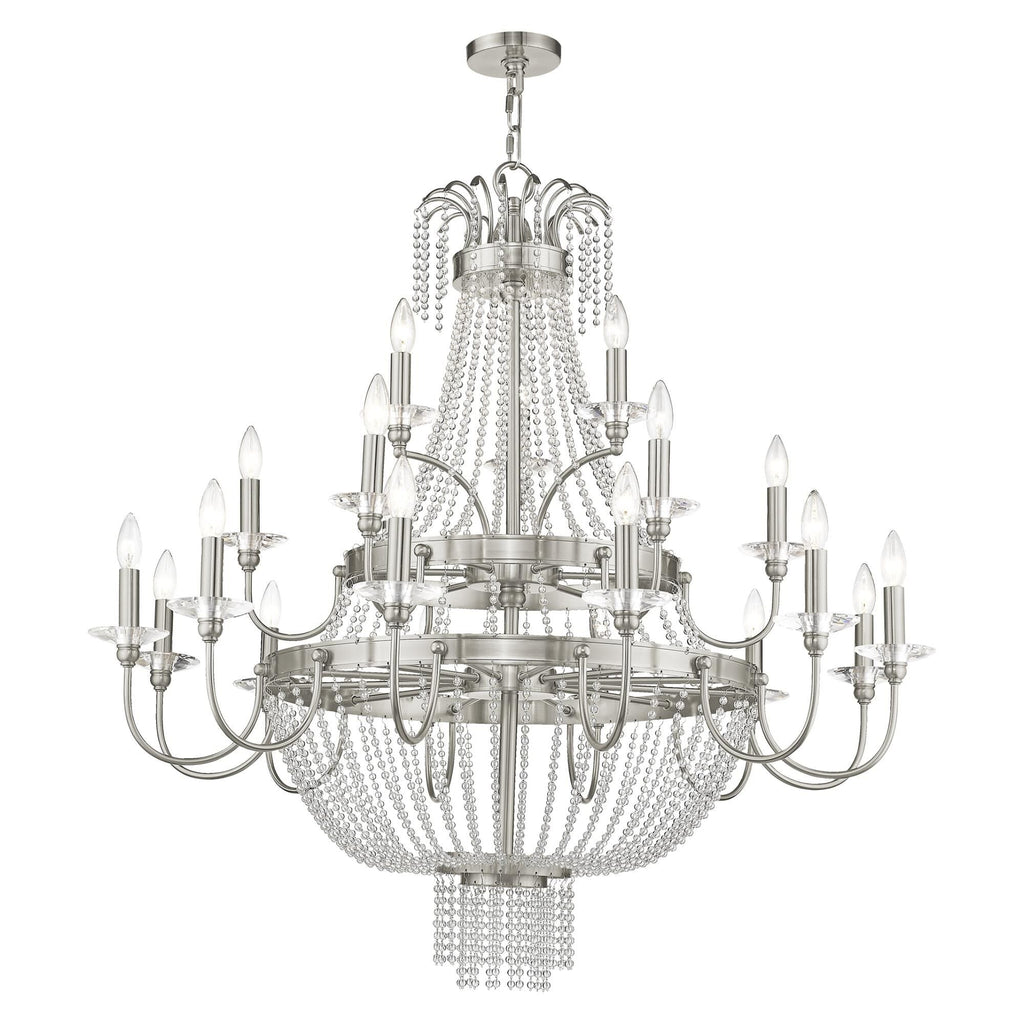 Candle chandelier - Bexley Arc for dining room view 9