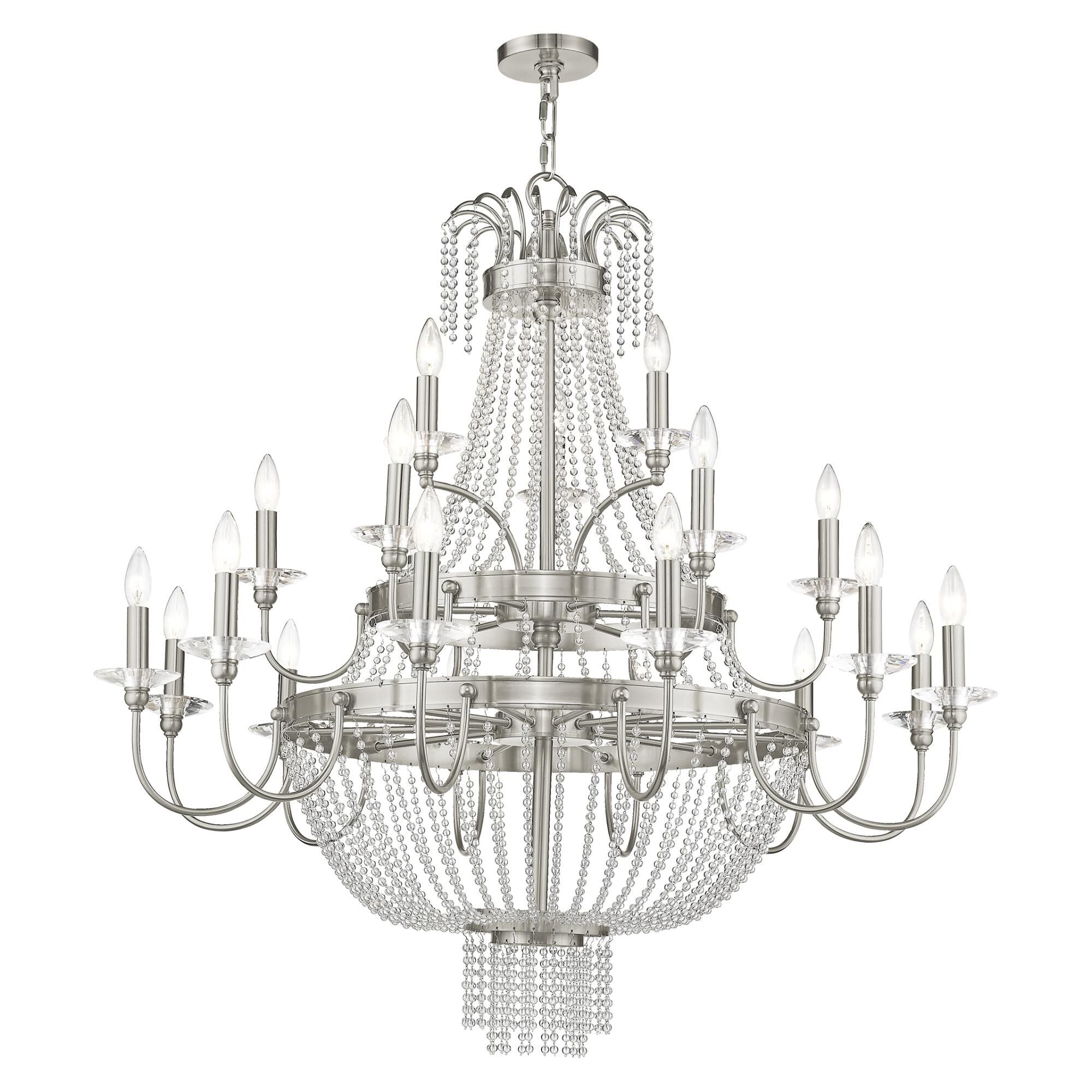 Candle chandelier - Bexley Arc for dining room view 9