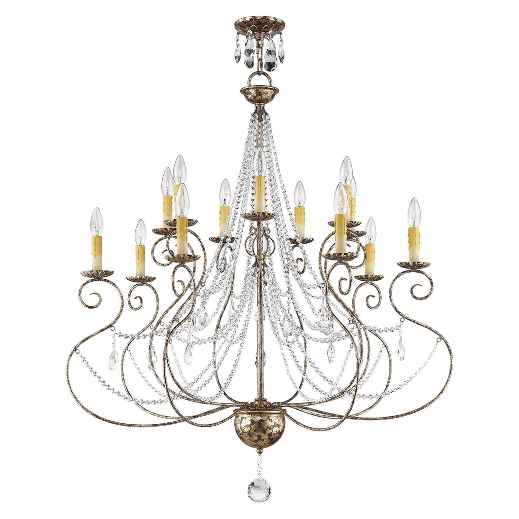 Candle chandelier - Marlow Vale for dining room view 3