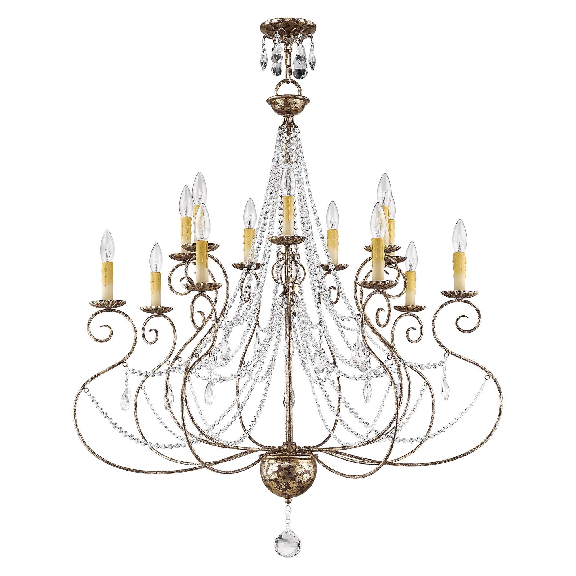 Candle chandelier - Marlow Vale for dining room view 3