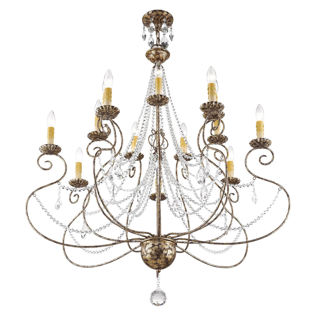 Candle chandelier - Marlow Vale for dining room view 5