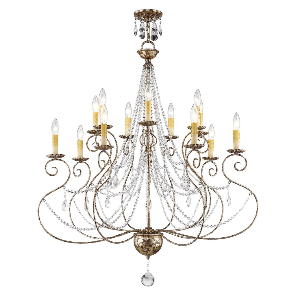Candle chandelier - Marlow Vale for dining room view 6