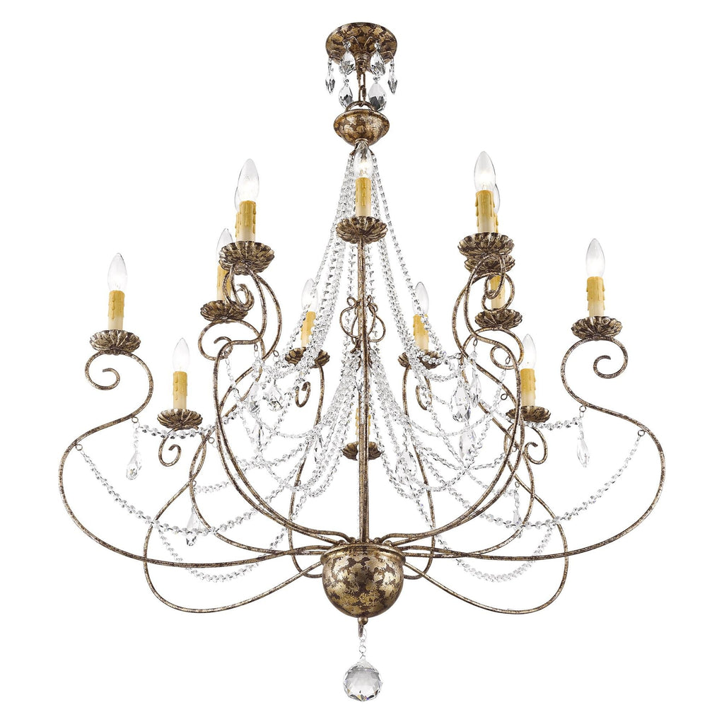 Candle chandelier - Marlow Vale for dining room view 9